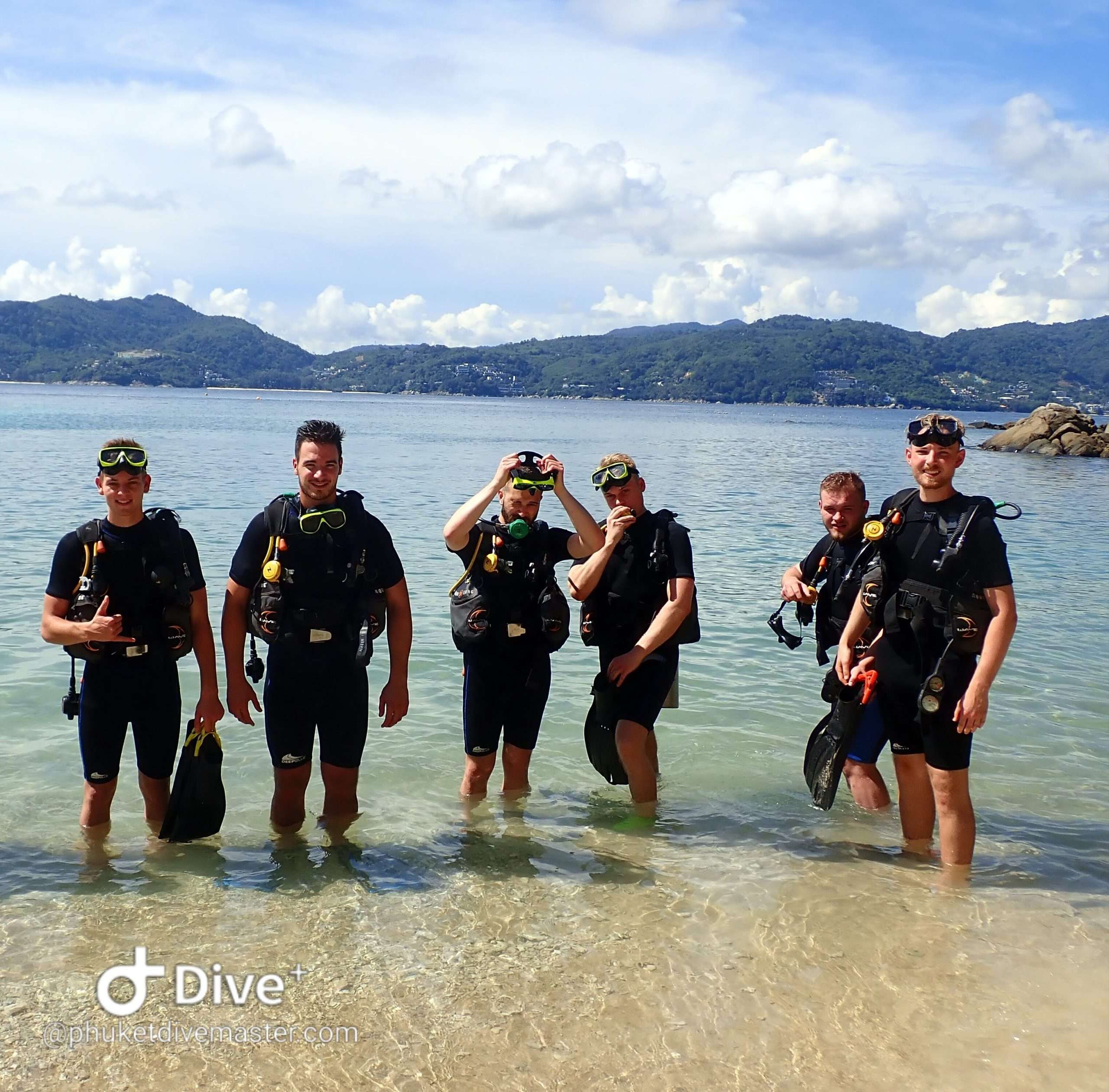 Group rescue training in Phuket